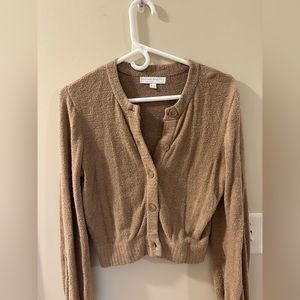 Spiritual gangster, super soft velour teddy cardigan